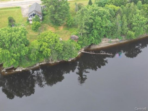 Photo aérienne - 103Z Ch. De Point Comfort, Gracefield, QC - Outdoor With Body Of Water With View