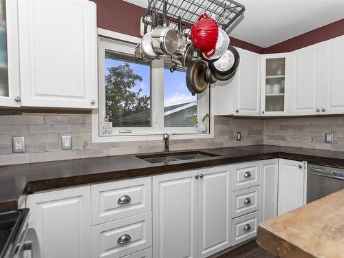 138 Iris Cres., Thunder Bay, ON - Indoor Photo Showing Kitchen With Double Sink