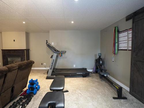 138 Iris Cres., Thunder Bay, ON - Indoor Photo Showing Gym Room