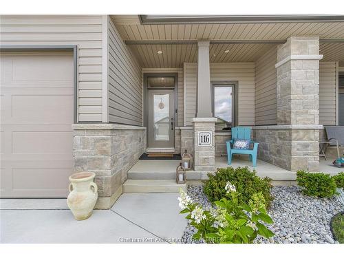 116 Brighton Place, Chatham, ON - Outdoor With Deck Patio Veranda With Exterior