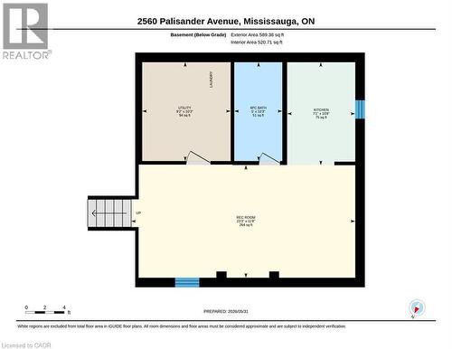 Floor plan - 2560 Palisander Avenue, Mississauga, ON - Other