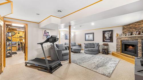 1244 Larch  S Drive, Cranbrook, BC - Indoor With Fireplace