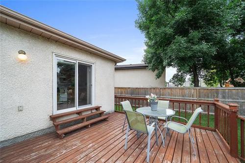 103 Poplynn Dr, Winnipeg, MB - Outdoor With Deck Patio Veranda With Exterior