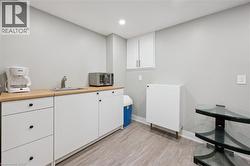 Wet bar/kitchenette in bsmt - 