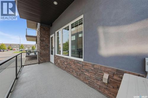 104 714 Hart Road, Saskatoon, SK - Outdoor With Balcony With Exterior
