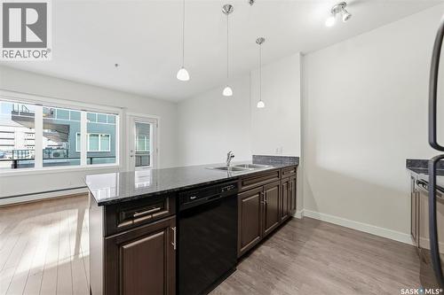 104 714 Hart Road, Saskatoon, SK - Indoor Photo Showing Kitchen With Double Sink