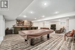 Bar area and pool table - 