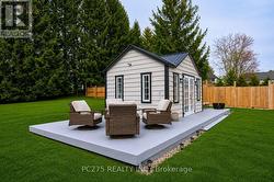 Shed/seating area - 