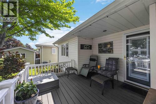 5700 Blackwell Sideroad Unit# 367, Sarnia, ON - Outdoor With Deck Patio Veranda