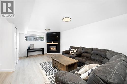 2782 Allyson, Windsor, ON - Indoor Photo Showing Living Room With Fireplace