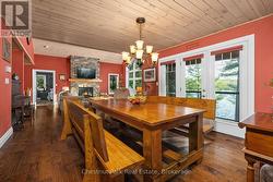 Dining with walkout to balcony - 