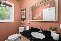 Main floor powder room - 
