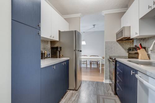Kitchen - 207-100 Rue Du Lac, Sherbrooke (Brompton/Rock Forest/Saint-Élie/Deauville), QC - Indoor Photo Showing Kitchen
