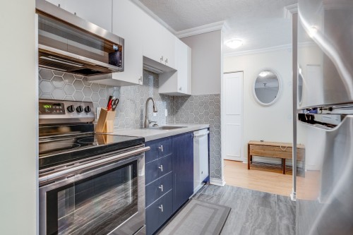 Kitchen - 207-100 Rue Du Lac, Sherbrooke (Brompton/Rock Forest/Saint-Élie/Deauville), QC - Indoor Photo Showing Kitchen
