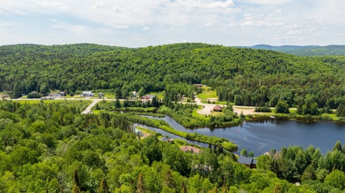 Aerial View - 80Z Ch. Du Lac-St-Louis E., Saint-Zénon, QC - Outdoor With View