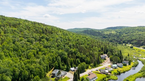 Aerial View - 80Z Ch. Du Lac-St-Louis E., Saint-Zénon, QC - Outdoor With View
