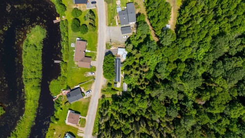 Aerial View - 80Z Ch. Du Lac-St-Louis E., Saint-Zénon, QC - Outdoor With View