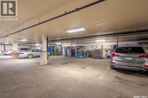 108 6345 Rochdale Boulevard, Regina, SK - Indoor Photo Showing Garage
