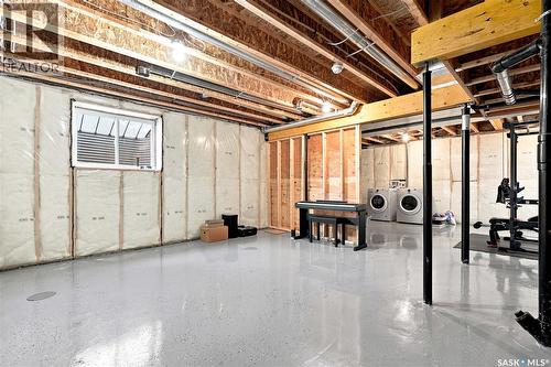659 Secord Bend, Saskatoon, SK - Indoor Photo Showing Basement
