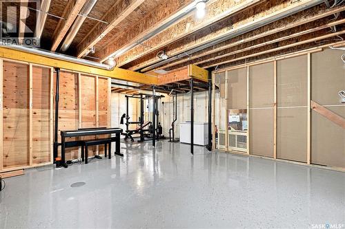 659 Secord Bend, Saskatoon, SK - Indoor Photo Showing Basement