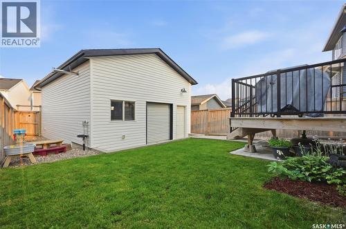 659 Secord Bend, Saskatoon, SK - Outdoor With Deck Patio Veranda With Exterior