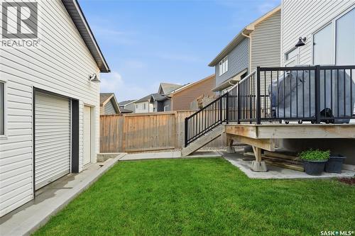 659 Secord Bend, Saskatoon, SK - Outdoor With Deck Patio Veranda With Exterior
