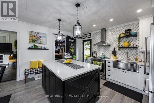 4553 Solina Road, Clarington, ON - Indoor Photo Showing Kitchen With Upgraded Kitchen