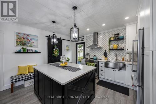 4553 Solina Road, Clarington, ON - Indoor Photo Showing Kitchen With Upgraded Kitchen