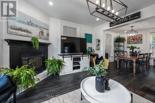 4553 Solina Road, Clarington, ON - Indoor Photo Showing Living Room With Fireplace