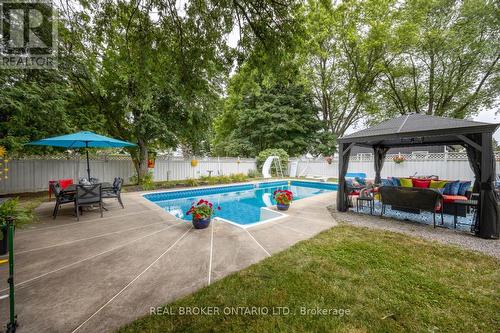 4553 Solina Road, Clarington, ON - Outdoor With In Ground Pool With Backyard