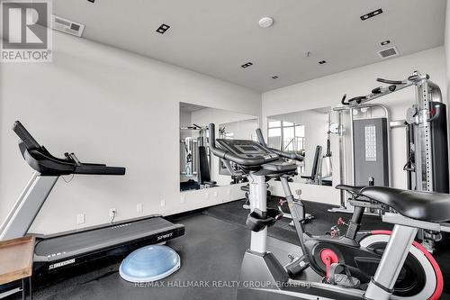 1204 - 203 Catherine Street, Ottawa, ON - Indoor Photo Showing Gym Room