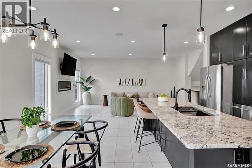 102 Kinsmen Crescent, Martensville, SK - Indoor Photo Showing Kitchen With Upgraded Kitchen