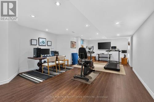 110 Upper Canada Drive, Toronto, ON - Indoor Photo Showing Gym Room