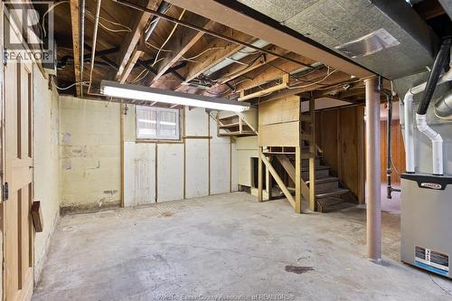 1249 Westcott, Windsor, ON - Indoor Photo Showing Basement