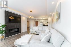 Living Room with Large Sofa - 