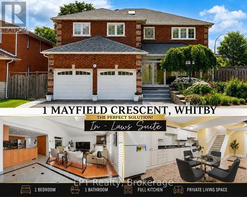 1 MAYFIELD CRESCENT  Whitby (Pringle Creek), ON L1N 8P3