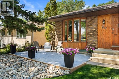 90 Walden Crescent, Regina, SK - Outdoor With Deck Patio Veranda