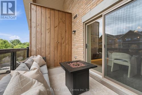 Balcony - BBQ's Permitted - 310 - 19 Stumpf Street, Centre Wellington (Elora/Salem), ON - Outdoor With Exterior