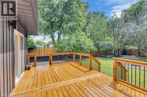 44 Tyrell Street, Simcoe, ON - Outdoor With Deck Patio Veranda