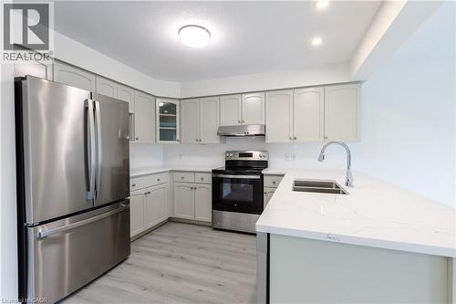 59 Iron Gate Street, Kitchener, ON - Indoor Photo Showing Kitchen With Stainless Steel Kitchen With Double Sink