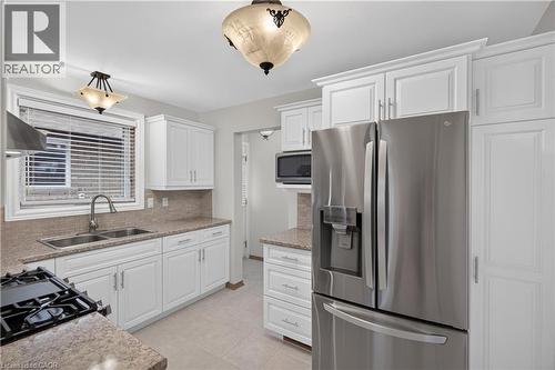 41 Darlington Drive, Hamilton, ON - Indoor Photo Showing Kitchen With Stainless Steel Kitchen With Double Sink