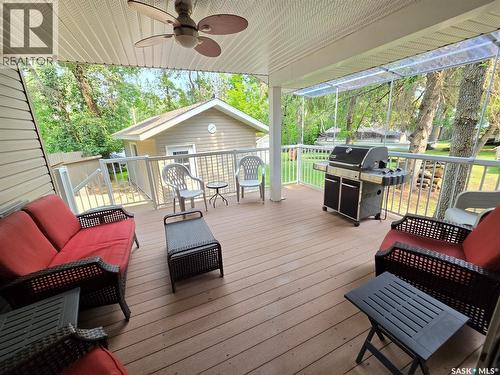 7 Confederation Drive, Moose Mountain Provincial Park, SK - Outdoor With Deck Patio Veranda With Exterior