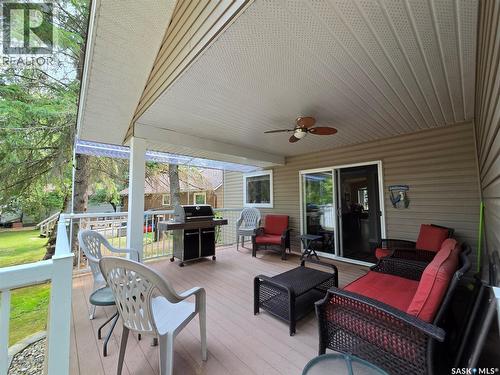 7 Confederation Drive, Moose Mountain Provincial Park, SK - Outdoor With Deck Patio Veranda With Exterior