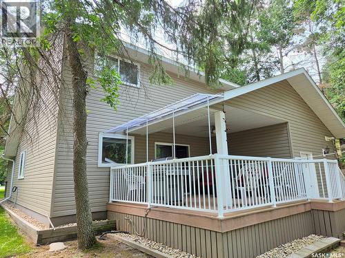 7 Confederation Drive, Moose Mountain Provincial Park, SK - Outdoor With Deck Patio Veranda With Exterior