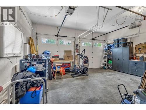 755 Wiseman Place, Naramata, BC - Indoor Photo Showing Garage