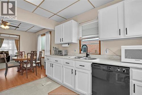 336 Josephine Unit# 2, Windsor, ON - Indoor Photo Showing Kitchen With Double Sink