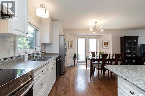439 Fairbrother Court, Saskatoon, SK - Indoor Photo Showing Kitchen With Double Sink