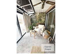 sunroom digitally staged - 