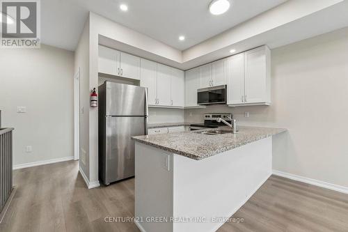 223 Danzatore Path, Oshawa, ON - Indoor Photo Showing Kitchen With Stainless Steel Kitchen With Double Sink