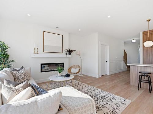 148 Brunello Boulevard, Timberlea, NS - Indoor Photo Showing Living Room With Fireplace